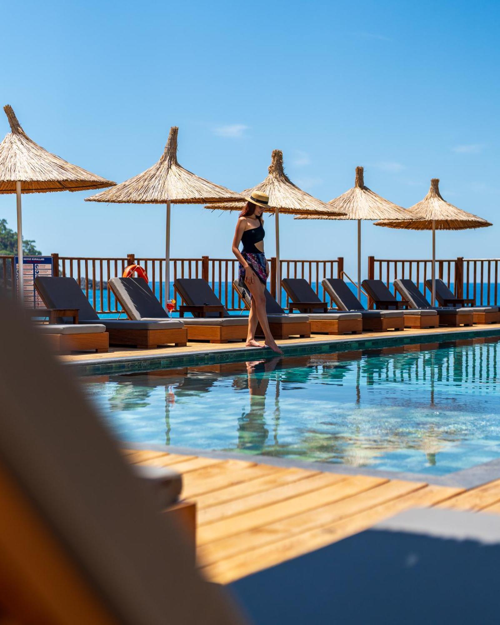 Sea Valley Lodge Faralya Kültér fotó